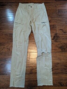 Rachel Comey Distressed Light Green Pants Size 2